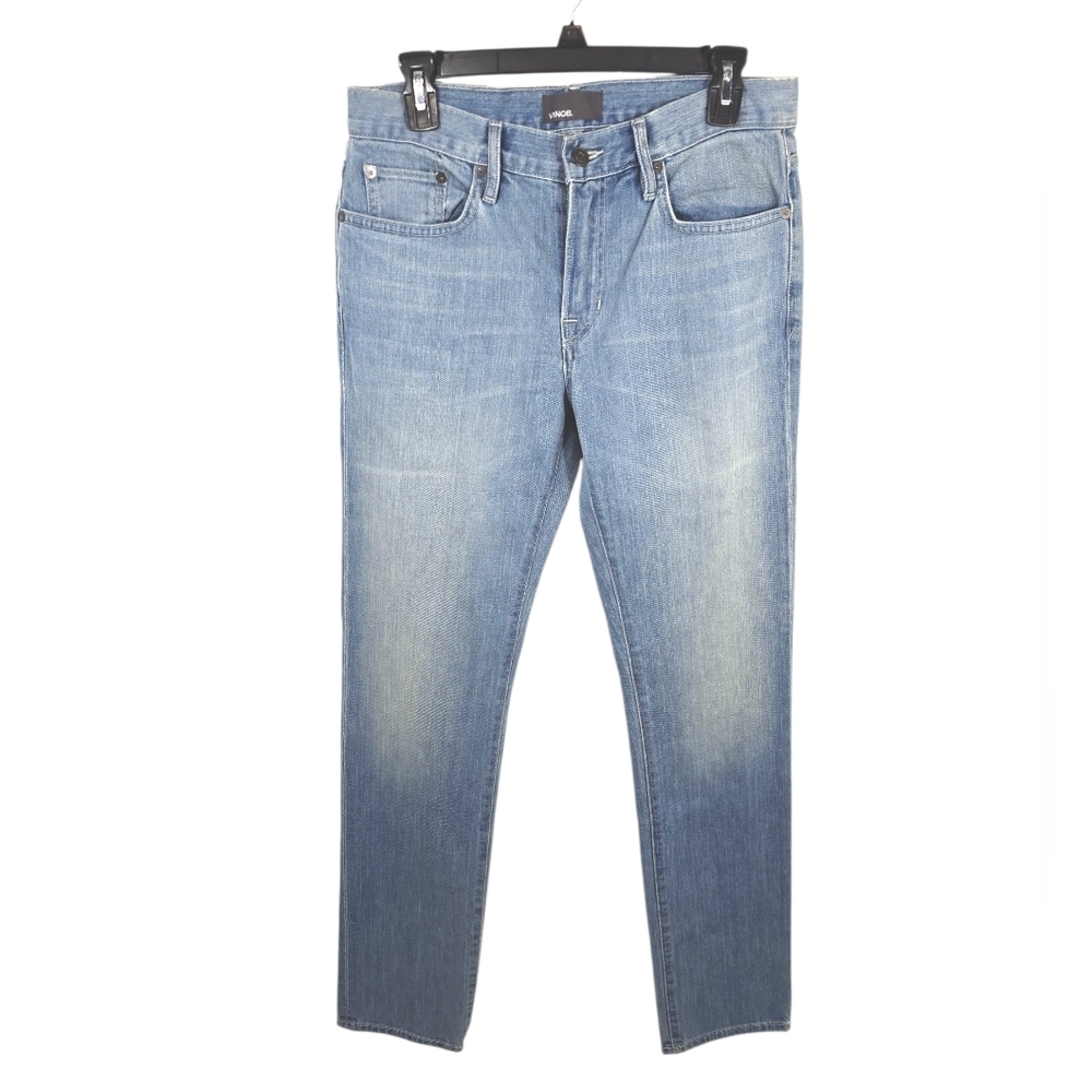 {Vince} Men's VM. 212 Slim Jeans - Size 30 In Rosebowl Wash